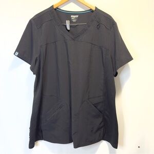 Scrubstar XXL Black scrub top healthcare Dental professional